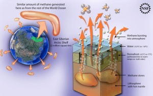 Methane stored in sea floor 