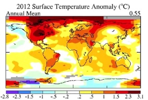 Global temp anomalies